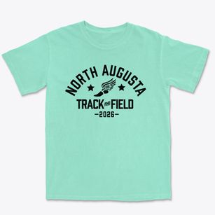 North Augusta High School Track and Field Premium Heavyweight T-shirt