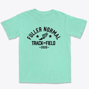 Fuller Normal School Track and Field Premium Heavyweight T-shirt