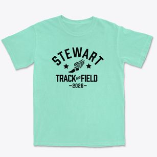 Stewart Elementary School Track and Field Premium Heavyweight T-shirt