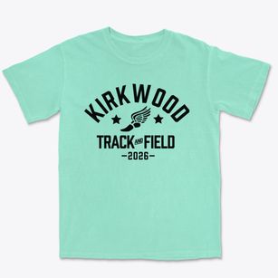 Kirkwood Middle School Track and Field Premium Heavyweight T-shirt