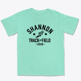 Shannon Elementary School Track and Field Premium Heavyweight T-shirt