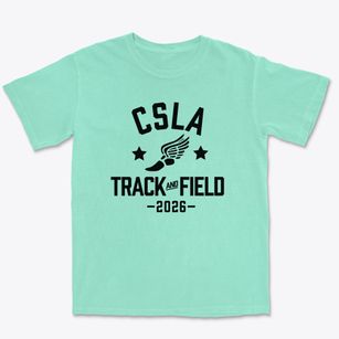 Chattanooga School For The Liberal Arts Track and Field Premium Heavyweight T-shirt