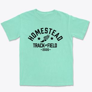 Homestead Elementary School Track and Field Premium Heavyweight T-shirt