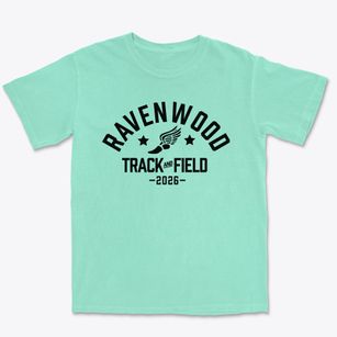 Ravenwood High School Track and Field Premium Heavyweight T-shirt