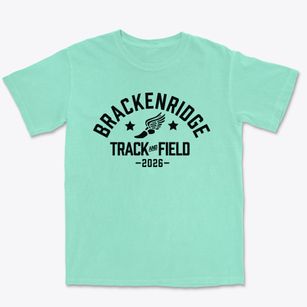 Brackenridge High School Track and Field Premium Heavyweight T-shirt