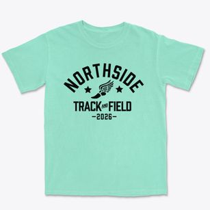 Northside Elementary School Track and Field Premium Heavyweight T-shirt
