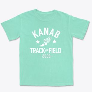 Kanab Middle School Track and Field Premium Heavyweight T-shirt
