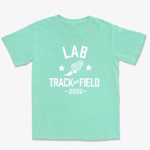 Lab School Track and Field Premium Heavyweight T-shirt