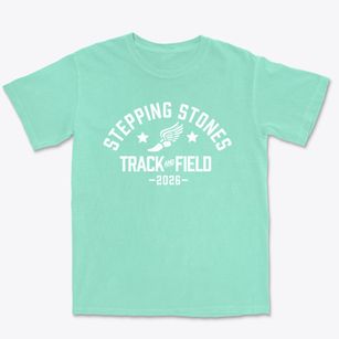 Stepping Stones Academy Track and Field Premium Heavyweight T-shirt