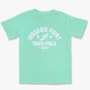 Iroquois Point Elementary School Track and Field Premium Heavyweight T-shirt