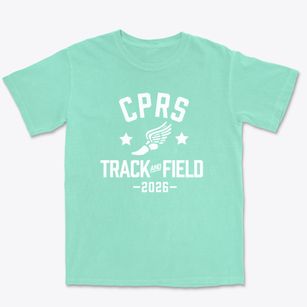 Center Place Restoration School Track and Field Premium Heavyweight T-shirt