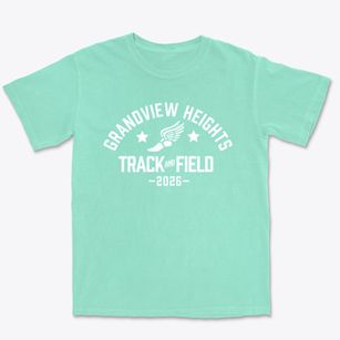 Grandview Heights Middle School Track and Field Premium Heavyweight T-shirt