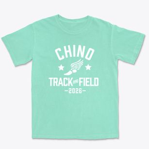 Chino High School Track and Field Premium Heavyweight T-shirt