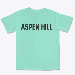 Aspen Hill Maryland Classic Block Premium Heavyweight T-shirt