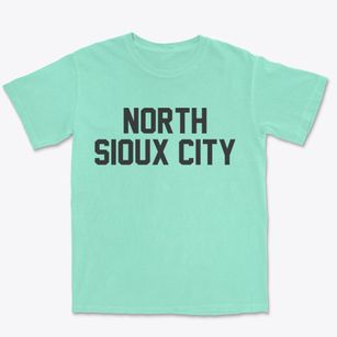 North Sioux City South Dakota Classic Block Premium Heavyweight T-shirt