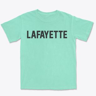 Lafayette Louisiana Classic Block Premium Heavyweight T-shirt