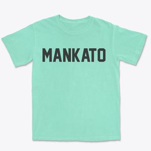 Mankato Kansas Classic Block Premium Heavyweight T-shirt