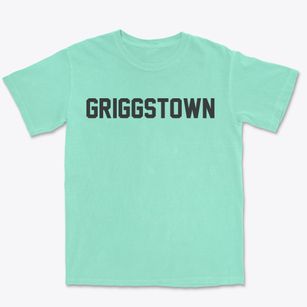 Griggstown New Jersey Classic Block Premium Heavyweight T-shirt