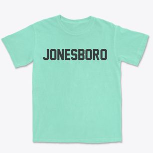 Jonesboro Maine Classic Block Premium Heavyweight T-shirt