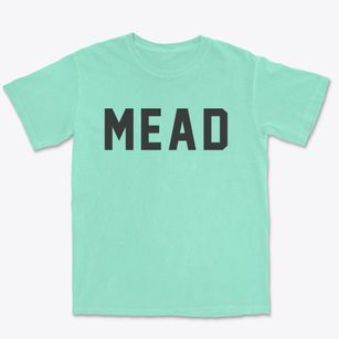 Mead Nebraska Classic Block Premium Heavyweight T-shirt
