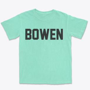 Bowen Illinois Classic Block Premium Heavyweight T-shirt