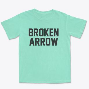 Broken Arrow Oklahoma Classic Block Premium Heavyweight T-shirt