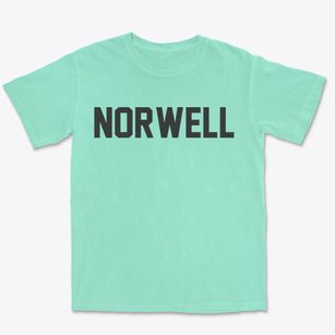 Norwell Massachusetts Classic Block Premium Heavyweight T-shirt