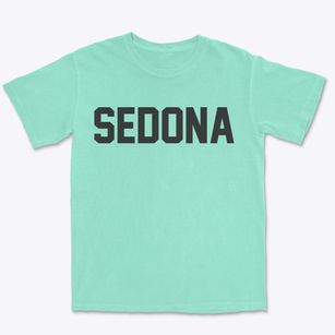 Sedona Arizona Classic Block Premium Heavyweight T-shirt