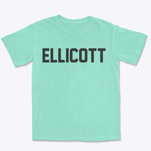 Ellicott New York Classic Block Premium Heavyweight T-shirt