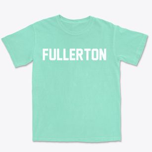Fullerton Nebraska Classic Block Premium Heavyweight T-shirt