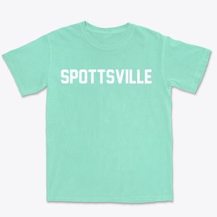 Spottsville Kentucky Classic Block Premium Heavyweight T-shirt