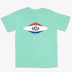 Anza California Diamond Star Premium Heavyweight T-shirt