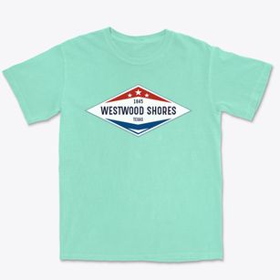 Westwood Shores Texas Diamond Star Premium Heavyweight T-shirt
