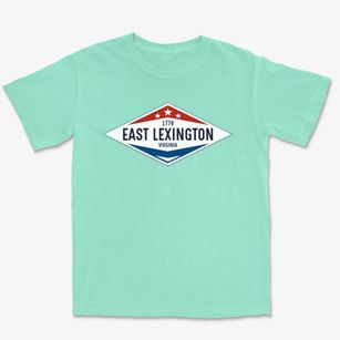 East Lexington Virginia Diamond Star Premium Heavyweight T-shirt