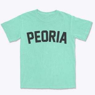 Peoria Arizona Classic Curve Premium Heavyweight T-shirt