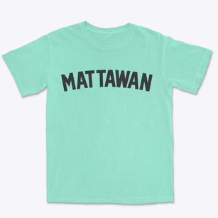 Mattawan Michigan Classic Curve Premium Heavyweight T-shirt