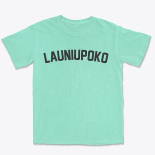 Launiupoko Hawaii Classic Curve Premium Heavyweight T-shirt