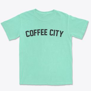 Coffee City Texas Classic Curve Premium Heavyweight T-shirt