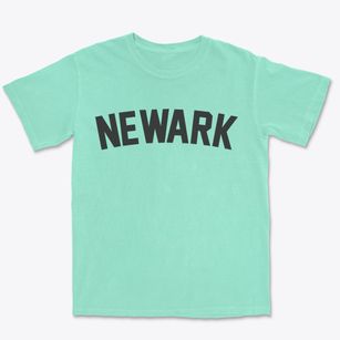 Newark New Jersey Classic Curve Premium Heavyweight T-shirt