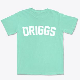 Driggs Idaho Classic Curve Premium Heavyweight T-shirt