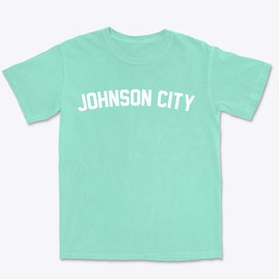 Johnson City Kansas Classic Curve Premium Heavyweight T-shirt
