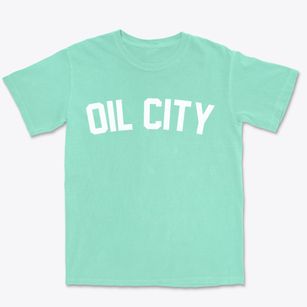Oil City Louisiana Classic Curve Premium Heavyweight T-shirt
