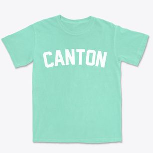 Canton Massachusetts Classic Curve Premium Heavyweight T-shirt