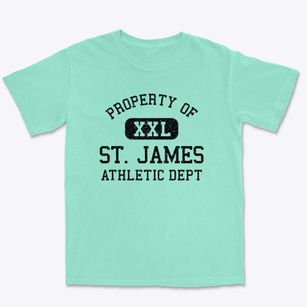 St. James North Carolina Athletic Dept Premium Heavyweight T-shirt