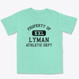 Lyman Maine Athletic Dept Premium Heavyweight T-shirt