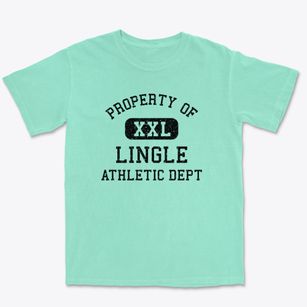 Lingle Wyoming Athletic Dept Premium Heavyweight T-shirt