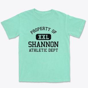 Shannon North Carolina Athletic Dept Premium Heavyweight T-shirt