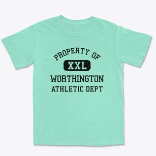 Worthington Ohio Athletic Dept Premium Heavyweight T-shirt