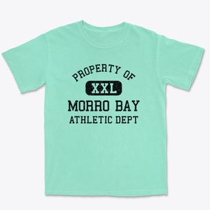 Morro Bay California Athletic Dept Premium Heavyweight T-shirt