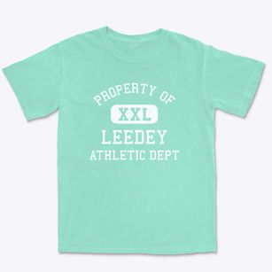 Leedey Oklahoma Athletic Dept Premium Heavyweight T-shirt